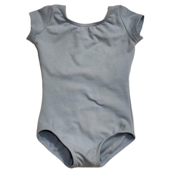 Capezio Classic‎ Short Sleeve Leotard Blue Size XSmall - Picture 1 of 2